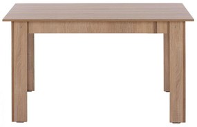 ΤΡΑΠΕΖΙ ΚΟΥΖΙΝΑΣ 140x80x77Υεκ. SONAMA OAK HM2429.01