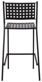 Σκαμπό Μπαρ OLYMPIAS C5528.01 Μαύρο Μεταλλικό 47x58x111 εκ. 47x58x111 εκ.