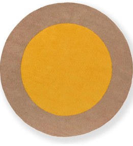 Χαλί Habitat Festival Round 496306 Yellow Brink &amp; Campman 150X150cm Round