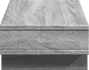 vidaXL Βάση Οθόνης Γκρι Sonoma 50x27x15 εκ. από Επεξεργασμένο Ξύλο
