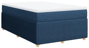 ΚΡΕΒΑΤΙ BOXSPRING ΜΕ ΣΤΡΩΜΑ ΜΠΛΕ 120X190 ΕΚ. ΥΦΑΣΜΑΤΙΝΟ 3285559