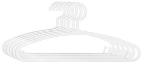 Παιδικές Κρεμάστρες Ρούχων (Σετ 6τμχ) A-S Hangers White 158462C