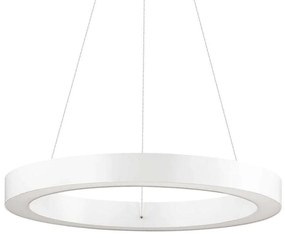 Φωτιστικό Οροφής Oracle Round 211381 70x10,5/210cm LED 35W 3000K White Ideal Lux