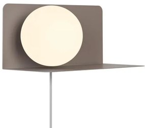 Απλίκα Φωτιστικό Τοίχου E14 25W IP20 Konchi Nordlux-2312931018-Καφέ 2312931018