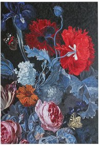 Χαλί Sicily Flower Two Black-Blue Carpet Couture 155X230cm