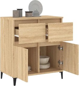 vidaXL Συρταριέρα Sonoma Δρυς 60x35x70 εκ. Επεξεργασμένο Ξύλο
