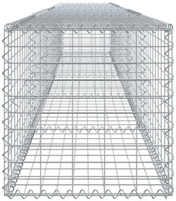 vidaXL Συρματοκιβώτιο με Κάλυμμα 500x50x50 εκ. από Γαλβανισμένο Χάλυβα