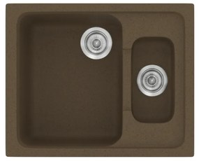 Sanitec Classic 330 Granite Rust Ένθετος Νεροχύτης 65 cm