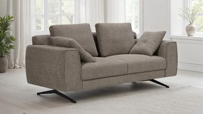 Detroit 2-Seater Sofa Brown