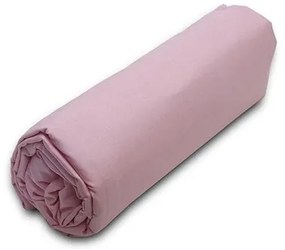 Κατωσέντονο Menta με λάστιχο 13 Pink Μονό (100x200+20)