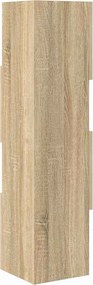 vidaXL Γωνιακό Ντουλάπι Δρύς Sonoma 25,5x25x102εκ Επεξεργασμένο ξύλο