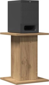 vidaXL Βάσεις Ηχείων 2 τεμ. Αρτισιανή Δρυς 30x30x40 εκ. Επεξ. Ξύλο