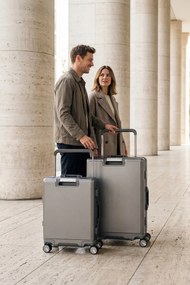Stewehome Σετ 2 τεμαχίων βαλίτσες από πολυανθρακικό μεσαίου και καμπίνας σετ βαλίτσας 54x41x25 cm