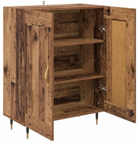 vidaXL Πλαϊνό γραφείο Παλιό ξύλο 69,5 x 34 x 90 εκ. Επεξεργασμένο ξύλο