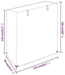 ΚΑΛΥΜΜΑ ΚΟΥΝΙΑΣ ΜΕ 8 ΚΡΙΚΟΥΣ 125X90X135/165 ΕΚ. ΠΟΛΥΑΙΘΥΛΕΝΙΟ 319327