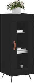 vidaXL Ντουλάπι Μαύρο 34,5 x 34 x 90 εκ. από Επεξεργασμένο Ξύλο