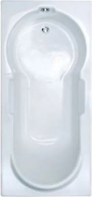 Sanitec Victoria 534 - Παραλληλόγραμμη Μπανιέρα 170x80 εκ - Pneumatic Normal, Χωρίς, Χωρίς, Χωρίς