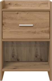 vidaXL Κομοδίνα Artisan Δρυς 40 x 30 x 60 cm Επεξεργασμένο Ξύλο