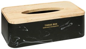 Θήκη Για Χαρτομάντηλα (25x13.3x8.6) F-V Black Lea 200139B