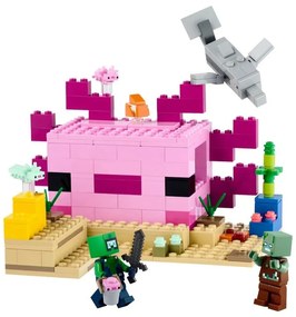 Το Σπίτι Axolotl 21247 Minecraft 242τμχ 7 ετών+ Multicolor Lego