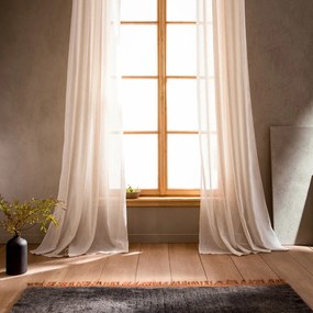 Κουρτίνα (200x295) Με Τρέσα Gofis Home Combe Beige SS24 502/06