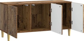 VidaXL Ντουλάπι TV 99 x 34,5 x 50 εκ. Παλαιωμένο ξύλο