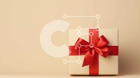 Intra Συλλεκτικό Ξύλινο Παζλ Plywood 4mm - Λευκό κουτί δώρου με κόκκινη κορδέλα και φιόγκο Σε Ξύλινο Κουτί - Διαστάσεις: 10x10 cm – 25 κομμάτια