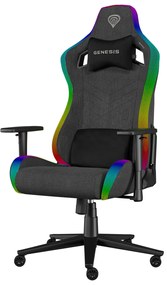 Καρέκλα Παιχνιδιού Genesis NFG-2246 Μαύρο Γκρι