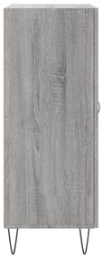 vidaXL Ντουλάπι Γκρι Sonoma 69,5 x 34 x 90 εκ. από Επεξεργασμένο Ξύλο