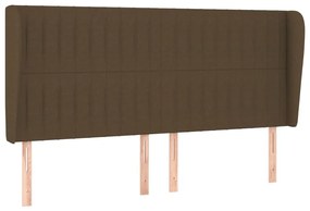 ΚΡΕΒΑΤΙ BOXSPRING ΜΕ ΣΤΡΩΜΑ ΣΚΟΥΡΟ ΚΑΦΕ 180X200 ΕΚ ΥΦΑΣΜΑΤΙΝΟ 3128144