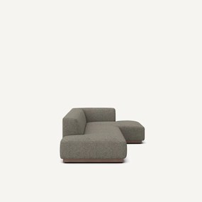 Γωνιακός καναπές δεξιός σε ύφασμα τουίντ, JACOPO