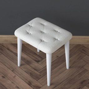 Σκαμπό Λευκό CAMA 45x35x45