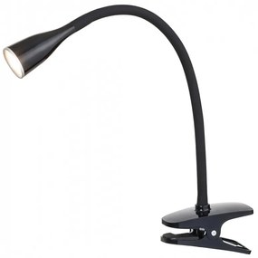 Rabalux Jeff Φωτιστικό Γραφείου Μανταλάκι Π13xY35cm LED 4.5W Μαύρο 4197