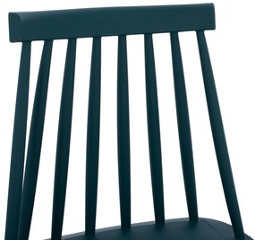 ΚΑΡΕΚΛΑ ΤΡΑΠΕΖΑΡΙΑΣ HM8052.05 VANESSA ΜΠΛΕ ΜΕ ΜΕΤΑΛΛΙΚΑ ΠΟΔΙΑ 43x41x82,5 εκ.