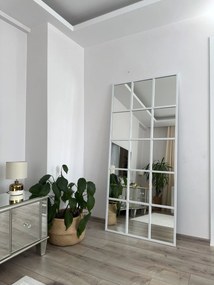 Stewehome Καθρέφτης Σώματος Λευκό Πλαίσιο Μοντέλο 5-3 180x80 cm