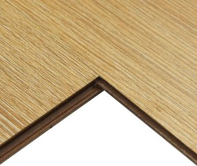 vidaXL Παρκέ δάπεδο Χρυσαφένιο Καφέ 101 x 20 x 0,8 εκ 5 τμχ.