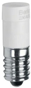 Λυχνία Λευκή LED E10 4mA-230V Berker 1930 1678 Hager-1678-Μπεζ 1678