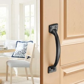 VEVOR 4Pcs Barn Door Handles 6.5 in Rustic Heavy Duty Garden Gate Shed Pulls