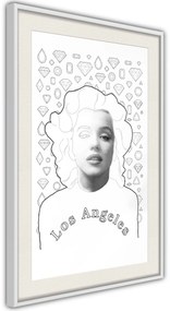 Αφίσα - Marilyn in Los Angeles - 40x60 - Μαύρο - Χωρίς πασπαρτού