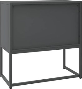 vidaXL Μπουφές Ανθρακί 75 x 35 x 75 εκ. από Ατσάλι