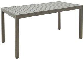 Intrahome Τραπέζι Kliton Intrahome αλουμίνιο σε σαμπανιζέ απόχρωση 150x80x74εκ | SKU: INTRAPA-399111139