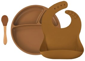 MinikOiOi σετ φαγητού Brown