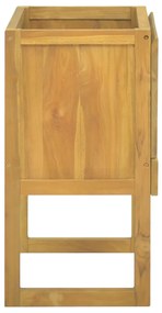 vidaXL Έπιπλο Μπάνιου 60 x 40 x 75 εκ. από Μασίφ Ξύλο Teak