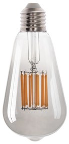 ΛΑΜΠΤΗΡΑΣ HM4189.03 LED FILAMENT 12W E27 3000K SMOKE (1 Τεμμάχια)