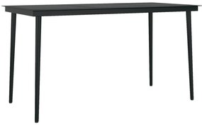 vidaXL Σετ Τραπεζαρίας Κήπου 5 Τεμαχίων Γκρι