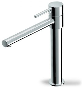Eurorama Tonda 145705-100 Μπαταρία Κουζίνας Χρωμέ 1 Οπής Με Βυθιζόμενο Κορμό
