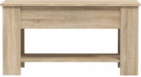 vidaXL Τραπεζάκι Σαλονιού Sonoma Δρυς 101x49x52 εκ. Επεξεργασμένο Ξύλο