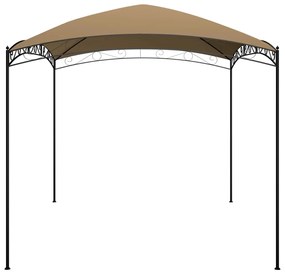 vidaXL Κιόσκι Taupe 3 x 4 x 2,65 μ. 180 γρ./μ²