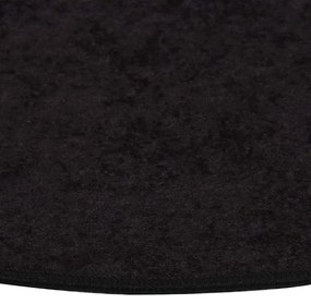 vidaXL Χαλί Πλενόμενο Αντιολισθητικό Ανθρακί Ø 120 εκ.