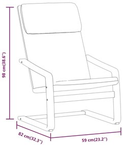 ΠΟΛΥΘΡΟΝΑ RELAX ΜΑΥΡΟ ΥΦΑΣΜΑΤΙΝΗ ΜΕ ΥΠΟΠΟΔΙΟ 3154416